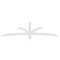 Ekena Millwork Davenport Architectural Grade PVC Gable Bracket, 108"W x 27"H x 4"D x 4"F, 6/12 Pitch GBP108X27X0404DAV00 - alternate 3